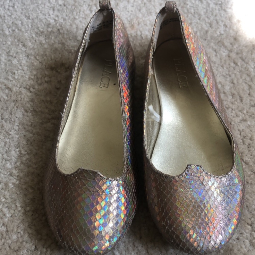 Mermaid inspired flats